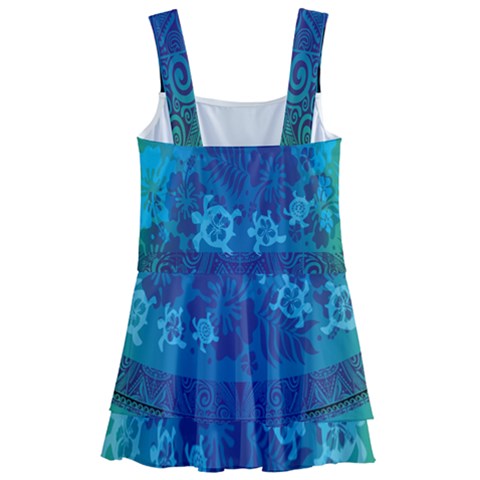 Kids  Layered Skirt Swimsuit 