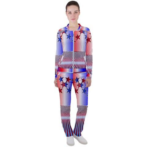 Casual Jacket and Pants Set 