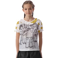 Kids  Frill Chiffon Blouse