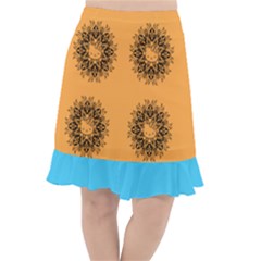 Fishtail Chiffon Skirt