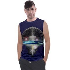 Flat Earth tank top mens - Men s Regular Tank Top