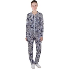 Womens Camo Suit - Casual Jacket and Pants Set