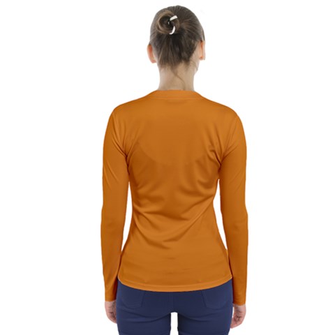 V-Neck Long Sleeve Top 