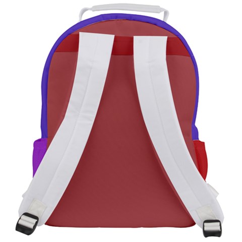 Rounded Multi Pocket Backpack 