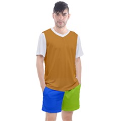 Men s Mesh Tee and Shorts Set