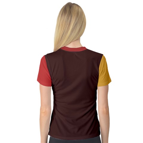 V-Neck Sport Mesh T-Shirt 