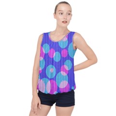 Bubble Hem Chiffon Tank Top