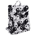 Hippyverese Alien Ying Yang Flap Top Backpack View2
