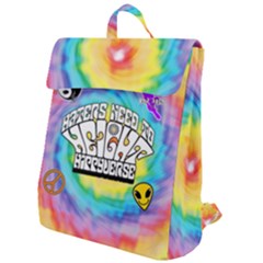 Haters Need To Height Flap Top Backpack by Bayarea51