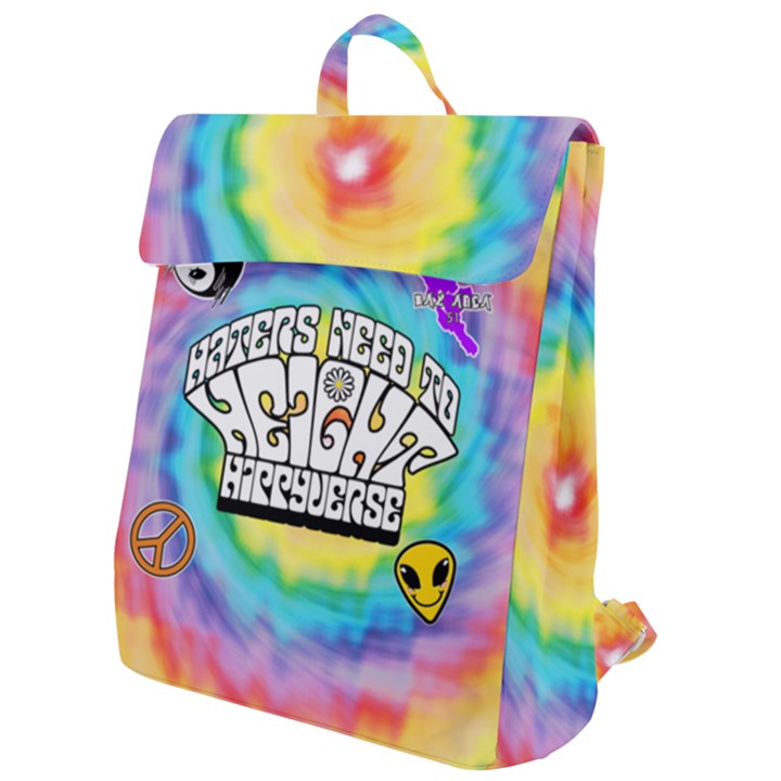 Haters Need To Height Flap Top Backpack