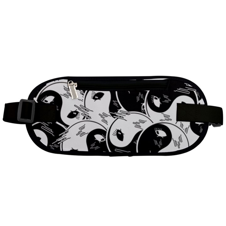 Hippyverse Alien Ying Yang Rounded Waist Pouch