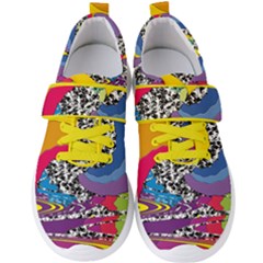 Hippyverse Psyca-cyber Velcro Strap Shoes by Bayarea51