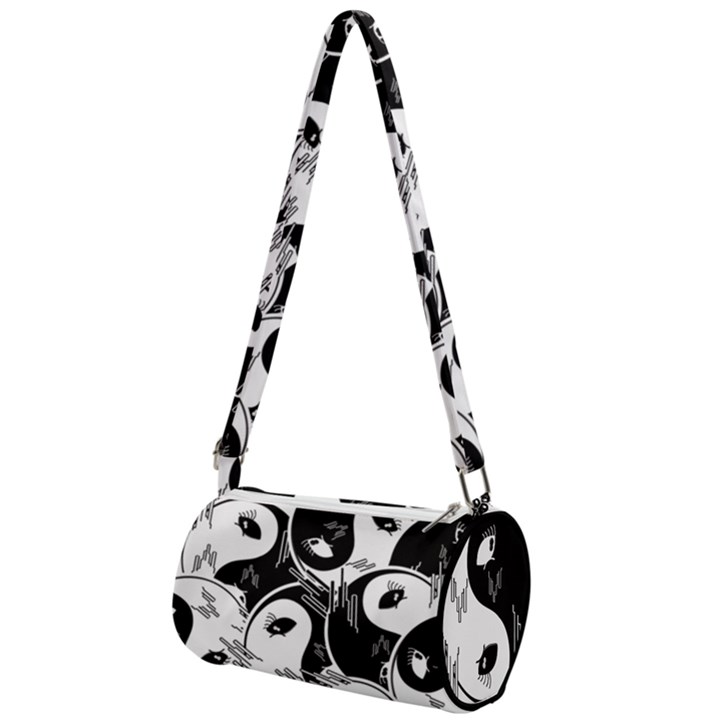 Hippyverse Alien Ying Yang Mini Cylinder Bag
