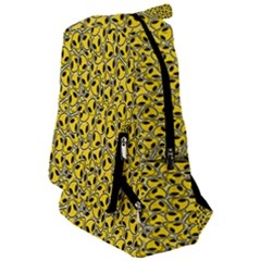 Hippyverse Alien Happyface Travelers  Backpack by Bayarea51