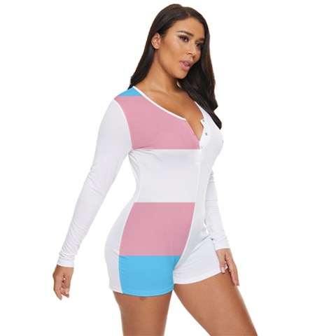 Long Sleeve Boyleg Swimsuit 