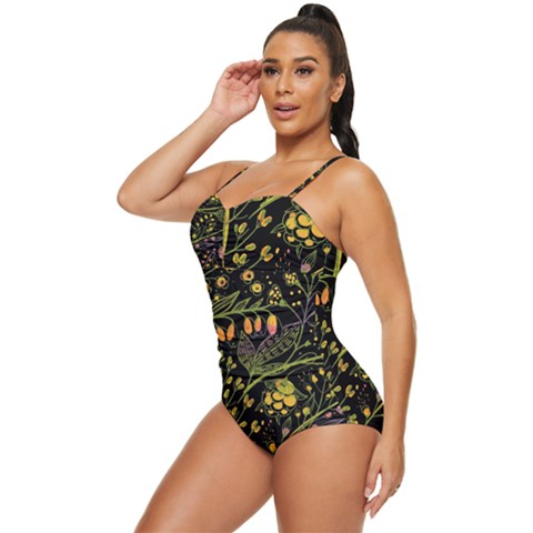 Retro Full Coverage Swimsuit 