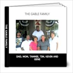 THE GABLE FAMILY - 8x8 Photo Book (20 pages)
