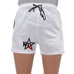 Chuck Beetts Sleep Shorts - Women s Satin Sleepwear Shorts