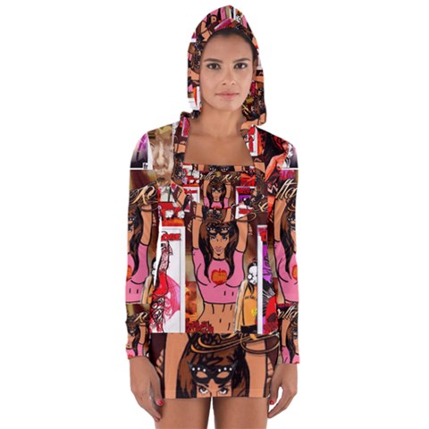 Long Sleeve Hooded T-shirt 