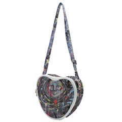 Cierra Blue Moon Heart - Heart Shoulder Bag