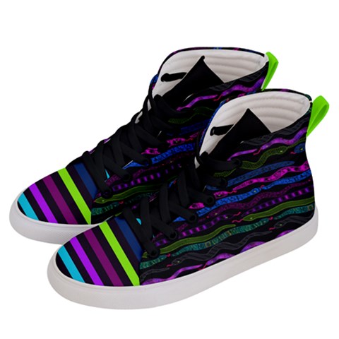 Women s Hi-Top Skate Sneakers 