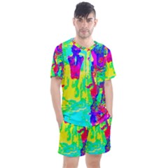 Men s Mesh Tee and Shorts Set