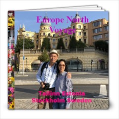 Europe North Voyage book 4 (pauline) - 8x8 Photo Book (20 pages)
