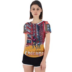 Back Cut Out Sport T-Shirt