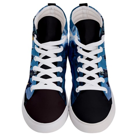 Men s Hi-Top Skate Sneakers 