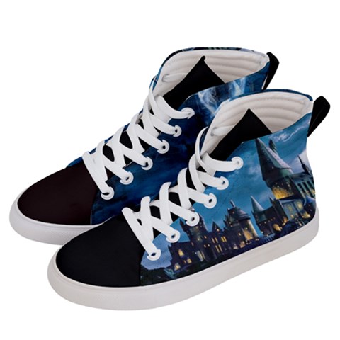 Men s Hi-Top Skate Sneakers 