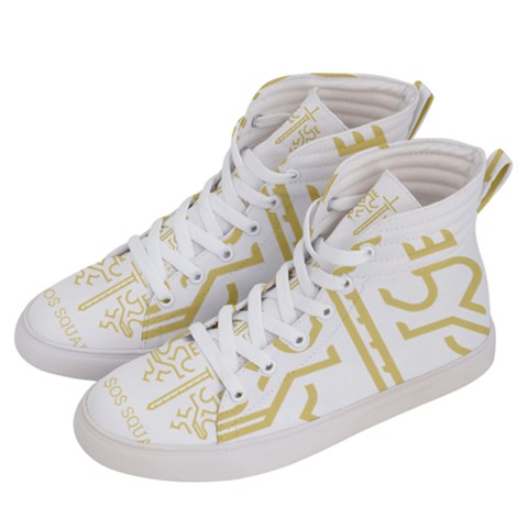 Men s Hi-Top Skate Sneakers 