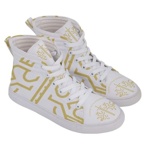 Men s Hi-Top Skate Sneakers 