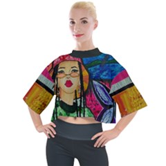City Never Sleeps - Mock Neck T-Shirt