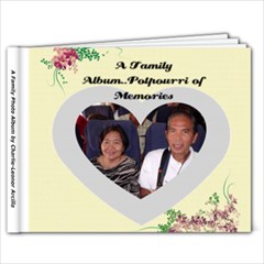 A Famliy Photo Album - 11 x 8.5 Photo Book(20 pages)