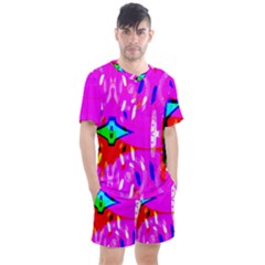 Men s Mesh Tee and Shorts Set