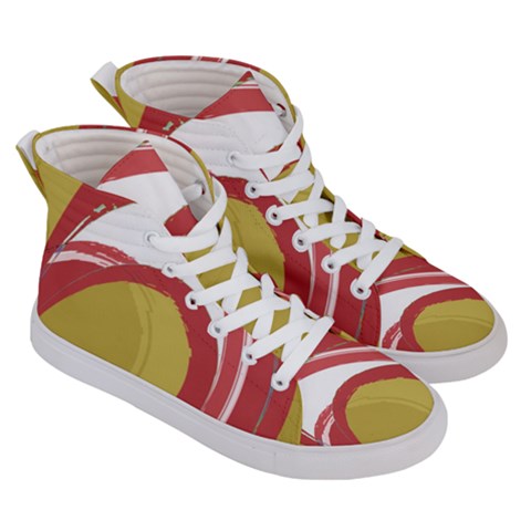 Men s Hi-Top Skate Sneakers 