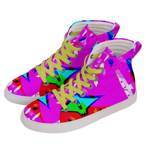 Men s Hi-Top Skate Sneakers 