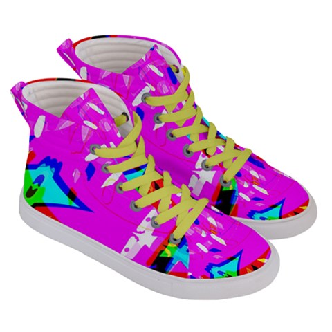 Men s Hi-Top Skate Sneakers 