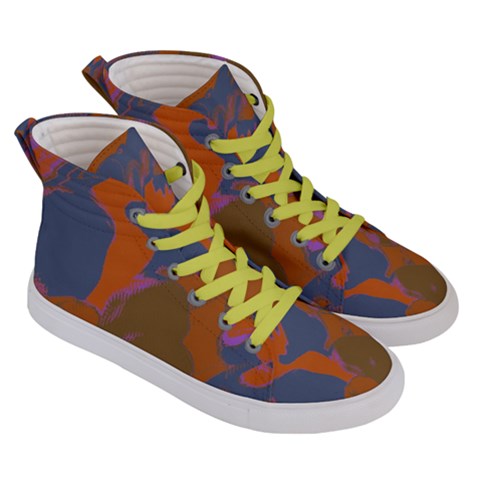 Men s Hi-Top Skate Sneakers 