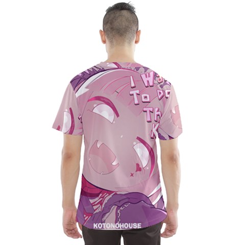 Men s Sport Mesh T-Shirt Back