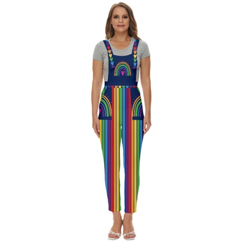 Women s Pinafore Overalls Jumpsuit 