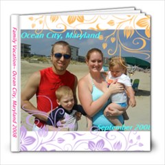 Family Vacation 08 Ocean City, MD - 8x8 Photo Book (20 pages)