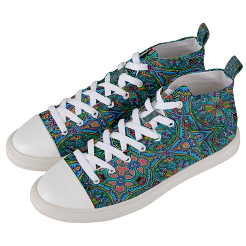 Men s Mid-Top Canvas Sneakers 