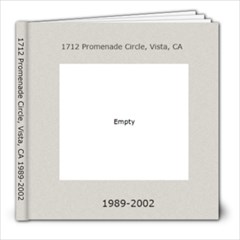 vista - 8x8 Photo Book (20 pages)