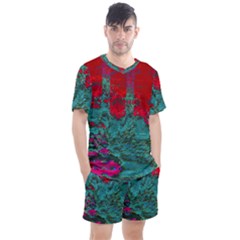 Men s Mesh Tee and Shorts Set