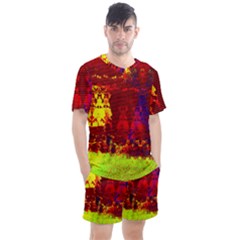 Men s Mesh Tee and Shorts Set