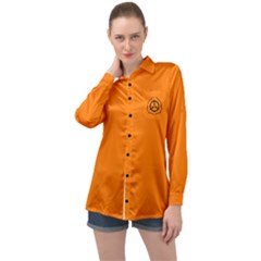 Long Sleeve Satin Shirt