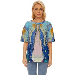 oversize tee - our lady of guadalupe - Oversized Basic T-Shirt