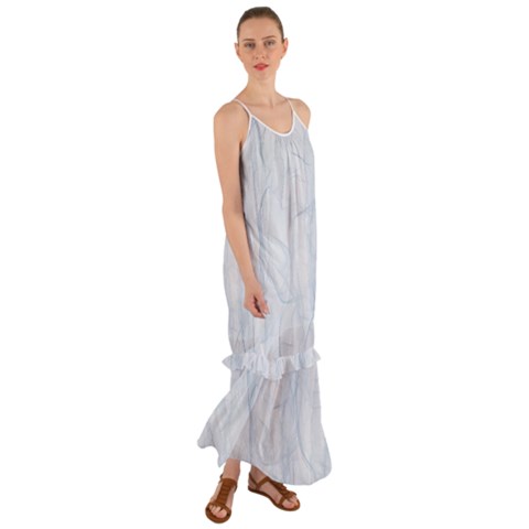 Cami Maxi Ruffle Chiffon Dress 