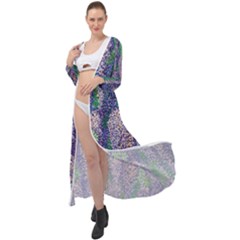 chiffon beach wrap  - wisteria lane - Maxi Chiffon Beach Wrap